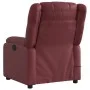 Sillón de masaje reclinable cuero sintético rojo tinto by , Armchairs - Ref: Foro24-373533, Price: 218,94 €, Discount: %