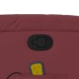 Sillón de masaje reclinable cuero sintético rojo tinto by , Armchairs - Ref: Foro24-373533, Price: 223,12 €, Discount: %
