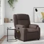 Sillón de masaje reclinable cuero sintético marrón by , Armchairs - Ref: Foro24-373531, Price: 237,05 €, Discount: %