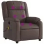 Sillón de masaje reclinable cuero sintético marrón by , Armchairs - Ref: Foro24-373531, Price: 237,05 €, Discount: %