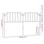 Kopfteil aus weißem Metall, 193 cm von , Kopf- und Fußteile - Ref: Foro24-373973, Preis: 30,71 €, Rabatt: %