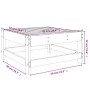 Massiver Gartenhocker aus Kiefernholz von , Modulare Sofas für den Außenbereich - Ref: Foro24-825486, Preis: 89,43 €, Rabatt: %