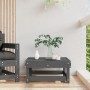 Massiver Gartenhocker aus grauer Kiefernholz von , Modulare Sofas für den Außenbereich - Ref: Foro24-825382, Preis: 78,92 €, ...