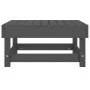 Massiver Gartenhocker aus grauer Kiefernholz von , Modulare Sofas für den Außenbereich - Ref: Foro24-825382, Preis: 76,25 €, ...