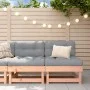 Sofás centrales de jardín 2 uds madera maciza de abeto Douglas by , Modular outdoor sofas - Ref: Foro24-825406, Price: 103,26...