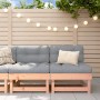 Zwei zentrale Gartensofas aus massivem Douglasien-Tannenholz von , Modulare Sofas für den Außenbereich - Ref: Foro24-825406, ...