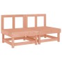 Sofás centrales de jardín 2 uds madera maciza de abeto Douglas by , Modular outdoor sofas - Ref: Foro24-825406, Price: 104,62...