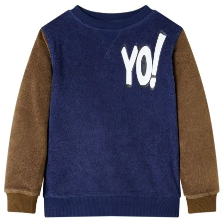 Kinder-Dunkelblauer Kapuzenpullover 104 von , Kinder-T-Shirts - Ref: Foro24-13445, Preis: 11,29 €, Rabatt: %