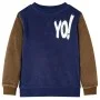 Kinder-Dunkelblauer Kapuzenpullover 128 von , Kinder-T-Shirts - Ref: Foro24-13447, Preis: 11,29 €, Rabatt: %