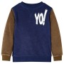 Sudadera infantil azul marino oscuro 128 by , Kids T-shirts - Ref: Foro24-13447, Price: 11,40 €, Discount: %