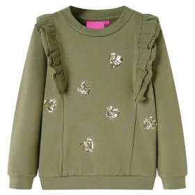 Kinder-Khaki-Sweatshirt 92 von , Kinder-T-Shirts - Ref: Foro24-13734, Preis: 15,80 €, Rabatt: %