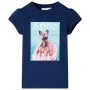 Camiseta infantil azul marino 104 by , Kids T-shirts - Ref: Foro24-11215, Price: 8,52 €, Discount: %