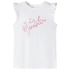 Kinder-T-Shirt mit Flügelärmeln in Naturfarben, Größe 92. von , Kinder-T-Shirts - Ref: Foro24-11319, Preis: 8,28 €, Rabatt: %