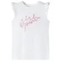 Camiseta infantil de manga volante crudo 92 by , Kids T-shirts - Ref: Foro24-11319, Price: 8,19 €, Discount: %