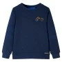 Sudadera infantil azul marino mélange 116 de , Camisetas para niños - Ref: Foro24-12661, Precio: 10,97 €, Descuento: %