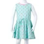 Kinderkleid mit hellmintfarbenem Kordelzug, Größe 92. von , Kinderkleider - Ref: Foro24-11414, Preis: 12,77 €, Rabatt: %