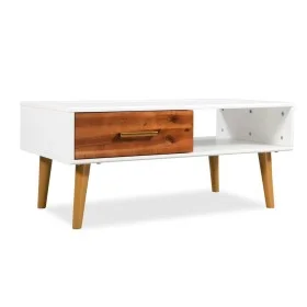 Couchtisch aus massivem Akazienholz, 90 x 50 x 40 cm von vidaXL, Couchtisch - Ref: Foro24-245736, Preis: 100,84 €, Rabatt: %