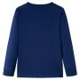 Camiseta infantil de manga larga azul marino 116 by , Kids T-shirts - Ref: Foro24-12751, Price: 9,12 €, Discount: %