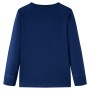 Kinder Langarmshirt in Marineblau, Größe 116. von , Kinder-T-Shirts - Ref: Foro24-12751, Preis: 9,22 €, Rabatt: %