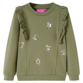 Kinder-Khaki-Sweatshirt 116 von , Kinder-T-Shirts - Ref: Foro24-13736, Preis: 13,92 €, Rabatt: %