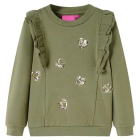 Kinder-Khaki-Sweatshirt 116 von , Kinder-T-Shirts - Ref: Foro24-13736, Preis: 11,70 €, Rabatt: %