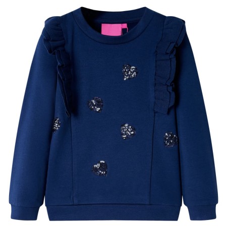 Kinderhoodie in Marineblau, Größe 140 von , Kinder-T-Shirts - Ref: Foro24-13743, Preis: 13,92 €, Rabatt: %