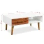 Couchtisch aus massivem Akazienholz, 90 x 50 x 40 cm von vidaXL, Couchtisch - Ref: Foro24-245736, Preis: 100,84 €, Rabatt: %