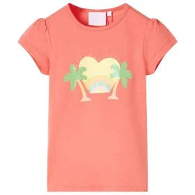Kinder-T-Shirt in Korallenfarbe, Größe 140. von , Kinder-T-Shirts - Ref: Foro24-10433, Preis: 8,02 €, Rabatt: %