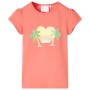 Camiseta infantil color coral 116 by , Kids T-shirts - Ref: Foro24-10431, Price: 8,13 €, Discount: %