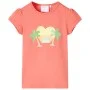 Kinder-T-Shirt in Korallenfarbe, Größe 116. von , Kinder-T-Shirts - Ref: Foro24-10431, Preis: 8,06 €, Rabatt: %