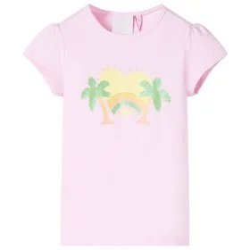 Kinder-T-Shirt in Hellrosa, Größe 140. von , Kinder-T-Shirts - Ref: Foro24-10438, Preis: 8,02 €, Rabatt: %