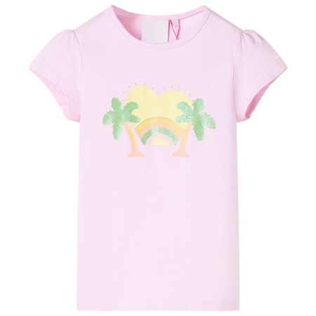 Kinder-T-Shirt in Hellrosa, Größe 140. von , Kinder-T-Shirts - Ref: Foro24-10438, Preis: 8,13 €, Rabatt: %