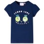 Kinder-T-Shirt in Marineblau, Größe 104. von , Kinder-T-Shirts - Ref: Foro24-10595, Preis: 8,07 €, Rabatt: %