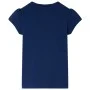 Camiseta infantil azul marino 128 de , Camisetas para niños - Ref: Foro24-10597, Precio: 7,99 €, Descuento: %