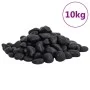 Guijarros pulidos negros 10 kg 2-5 cm by , Aquarium decoration - Ref: Foro24-3217190, Price: 33,34 €, Discount: %