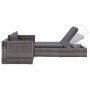 3-teiliges Gartenmöbel-Set und graue synthetische Rattankissen von vidaXL, Gartensets - Ref: Foro24-44427, Preis: 356,38 €, R...