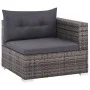 3-piece garden furniture set and gray synthetic rattan cushions by vidaXL, Garden sets - Ref: Foro24-44427, Price: 351,81 €, ...