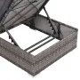 3-piece garden furniture set and gray synthetic rattan cushions by vidaXL, Garden sets - Ref: Foro24-44427, Price: 351,81 €, ...