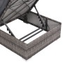3-teiliges Gartenmöbel-Set und graue synthetische Rattankissen von vidaXL, Gartensets - Ref: Foro24-44427, Preis: 356,38 €, R...