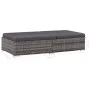 3-piece garden furniture set and gray synthetic rattan cushions by vidaXL, Garden sets - Ref: Foro24-44427, Price: 351,81 €, ...
