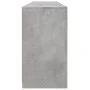 Aparador con luces LED gris hormigón 162x37x67 cm by , Sideboards - Ref: Foro24-3208998, Price: 187,34 €, Discount: %