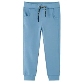 Pantalones de chándal infantiles azul medio 140 by , kids pants - Ref: Foro24-13238, Price: 10,90 €, Discount: %