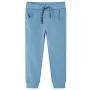 Pantalones de chándal infantiles azul medio 140 de , Pantalones de niños - Ref: Foro24-13238, Precio: 10,90 €, Descuento: %