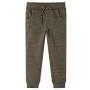 Dunkel melierter khakifarbener Jogginghose für Kinder, Größe 140. von , Kinderhosen - Ref: Foro24-13233, Preis: 11,02 €, Raba...