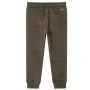 Dunkel melierter khakifarbener Jogginghose für Kinder, Größe 116. von , Kinderhosen - Ref: Foro24-13231, Preis: 10,90 €, Raba...