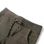 Dunkel melierter khakifarbener Jogginghose für Kinder, Größe 116. von , Kinderhosen - Ref: Foro24-13231, Preis: 10,90 €, Raba...