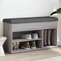 Bank Schuhmacher aus grauem Sonoma-Ingenieurholz 82x32x45,5 cm. von , Bänke für Hallen und Lager - Ref: Foro24-835031, Preis:...