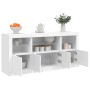 Sideboard mit LED-Lichtern weiß 142,5x37x67 cm von , Sideboards - Ref: Foro24-3209065, Preis: 204,15 €, Rabatt: %