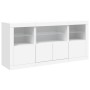Sideboard mit LED-Lichtern weiß 142,5x37x67 cm von , Sideboards - Ref: Foro24-3209065, Preis: 204,15 €, Rabatt: %