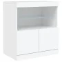 Sideboard mit LED-Lichtern weiß 142,5x37x67 cm von , Sideboards - Ref: Foro24-3209065, Preis: 207,48 €, Rabatt: %